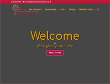 Tablet Screenshot of incarnationchurch.com